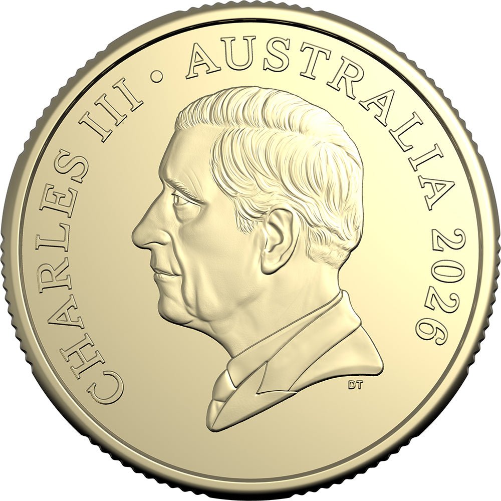 UNC 2026 $2 Bluey For real life blue Coloured Coins Bucks Two Dollar ex bag