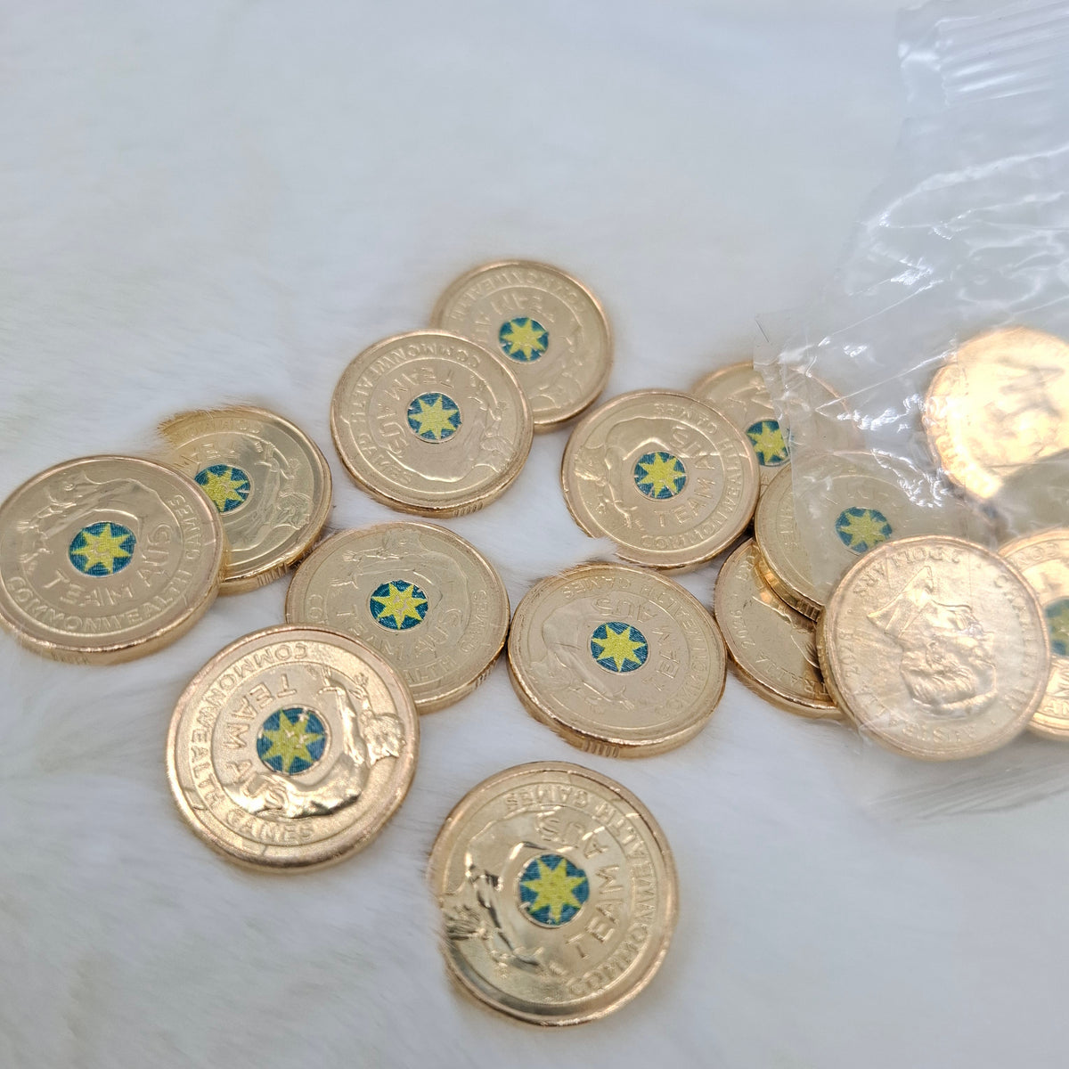 UNC 2026 $2 Women's Gymnastics Commonwealth Games Team AUS Coloured Coin