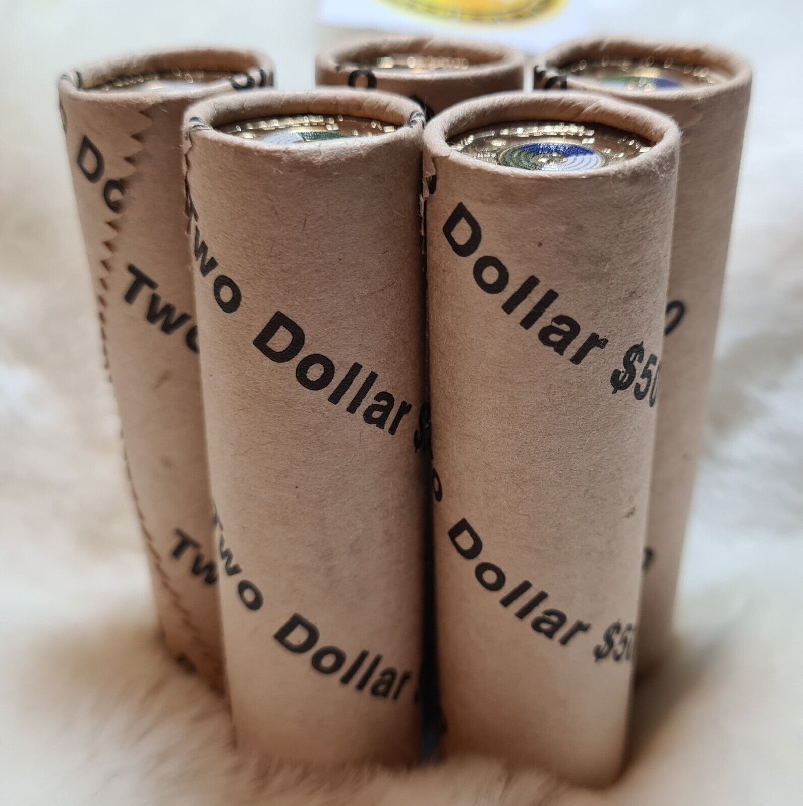 2020 Australian $2 Two Dollar coin 75th Ann dove WW2 Roll UNC New PRICE DROP !