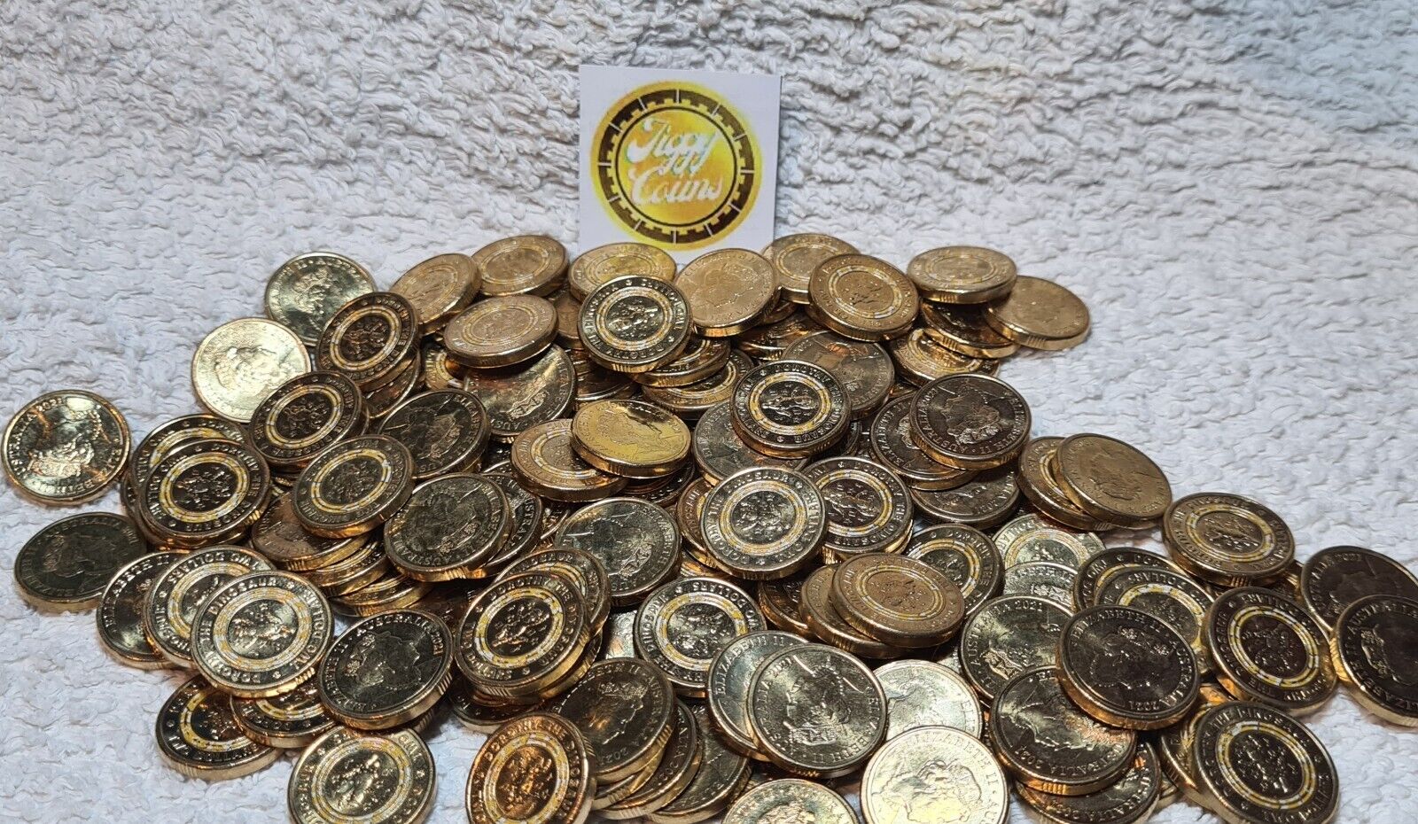 2021 $2 YELLOW WIGGLES DOROTHY THE DINOSAUR AUSTRALIAN TWO DOLLAR COIN RARE CIRC