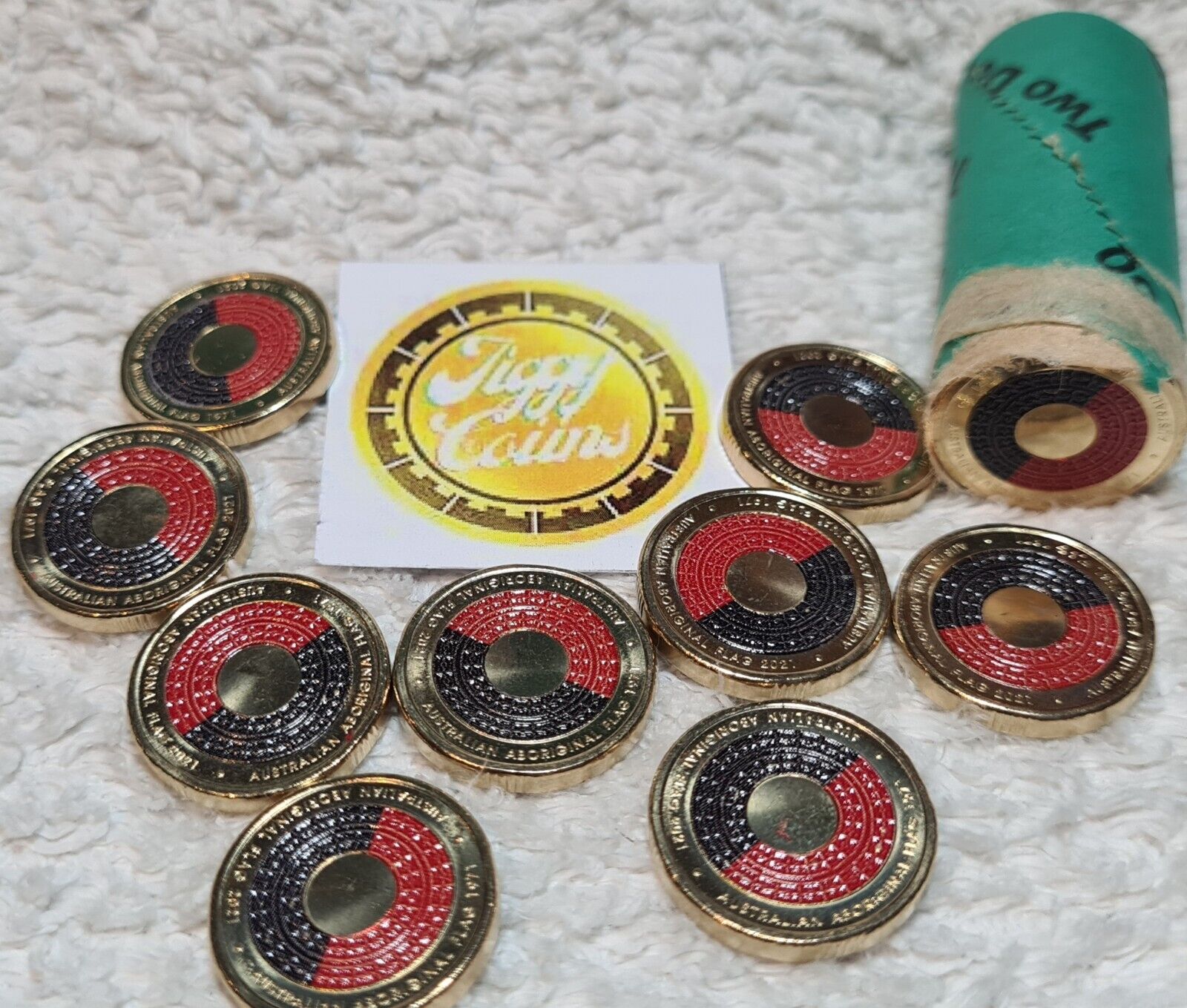 UNC Aus $2 Two Dollar Coin set Honeybee, Peacekeeping, Repatriation, Aboriginal