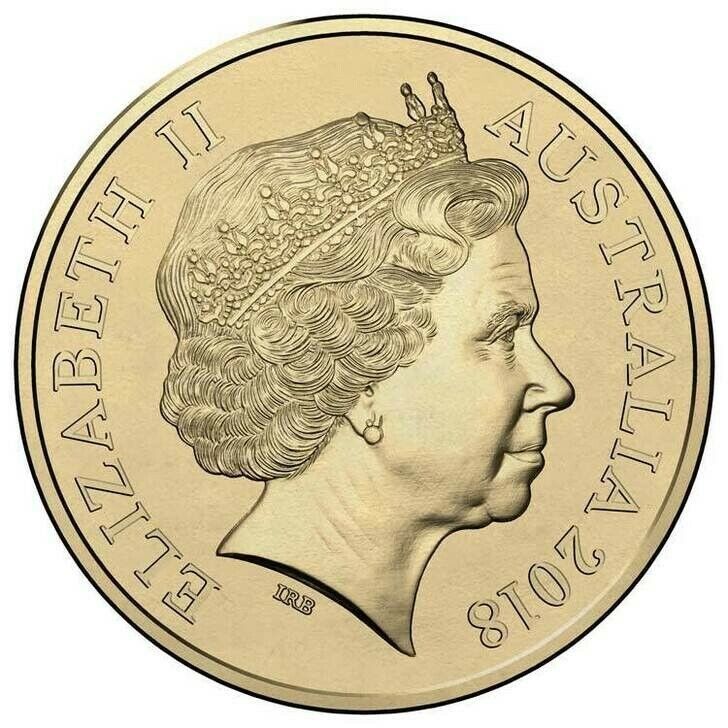 2018 $2 LEST WE FORGET ETERNAL FLAME AUSTRALIAN COLOURED TWO DOLLAR COIN CIRC
