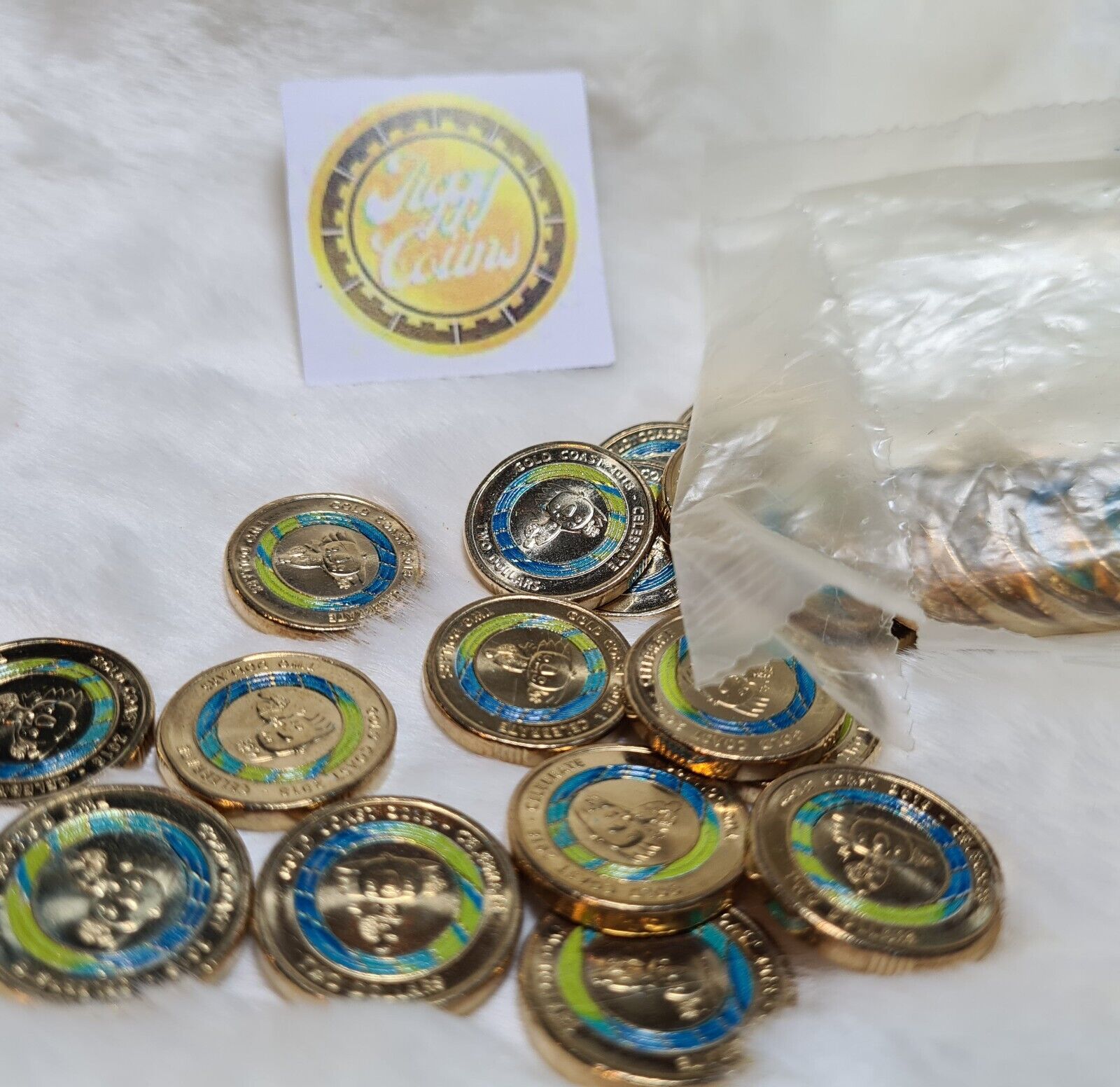 UNC $2 2018 Borobi Gold Coast Commonwealth Games Two Dollar Coin ex bag / Roll