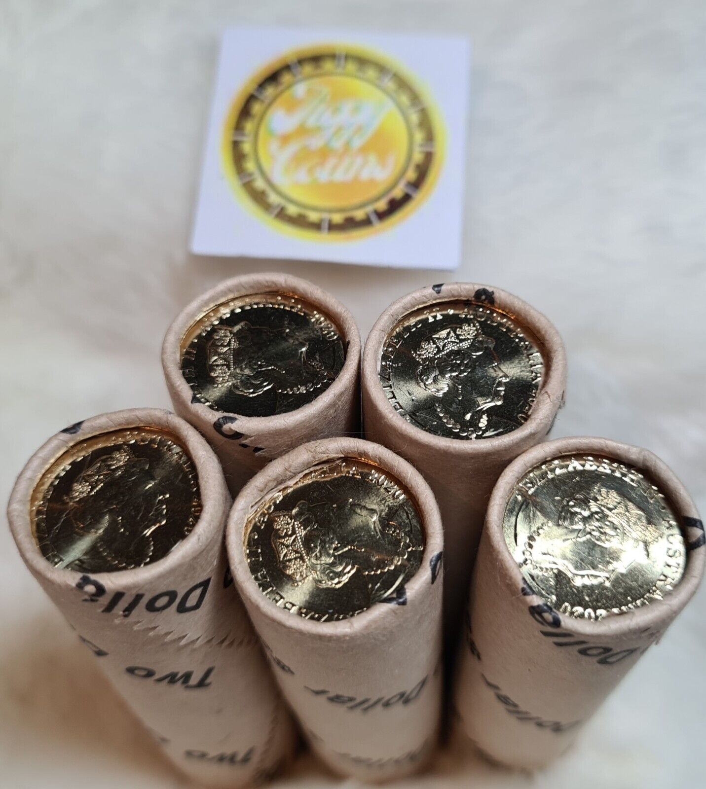 2020 Australian $2 Two Dollar coin 75th Ann dove WW2 Roll UNC New PRICE DROP !