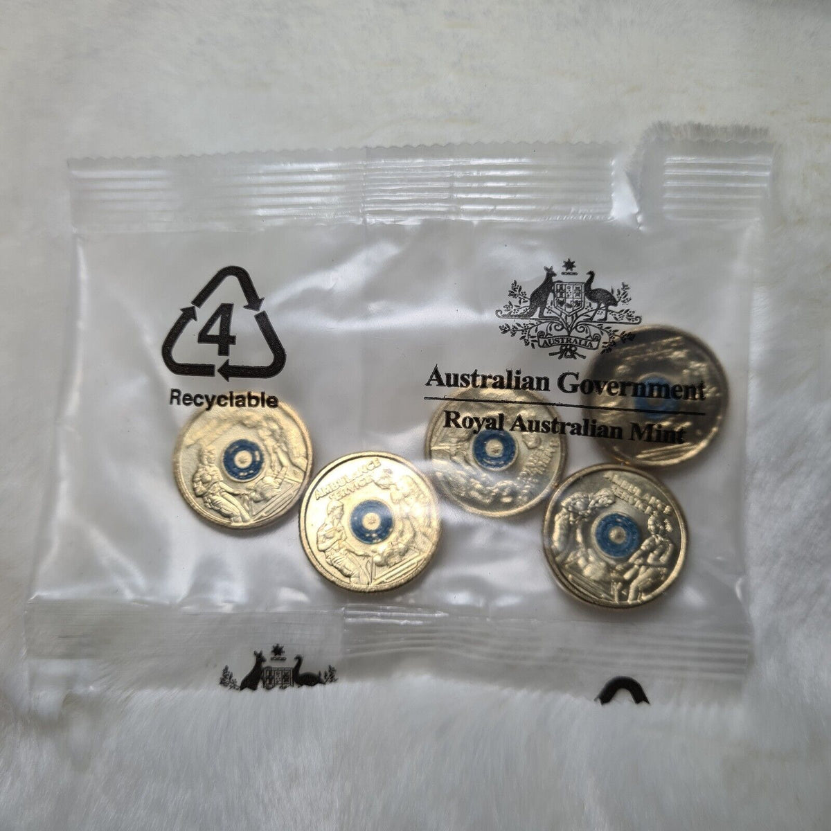 2021 Australia $2 Coloured Coin – Ambulance Services Paramedics (Circulated)