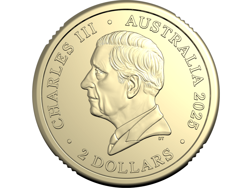 2025 'C’ Mintmark Coloured Coin in Card – 80th Remembering the second world war