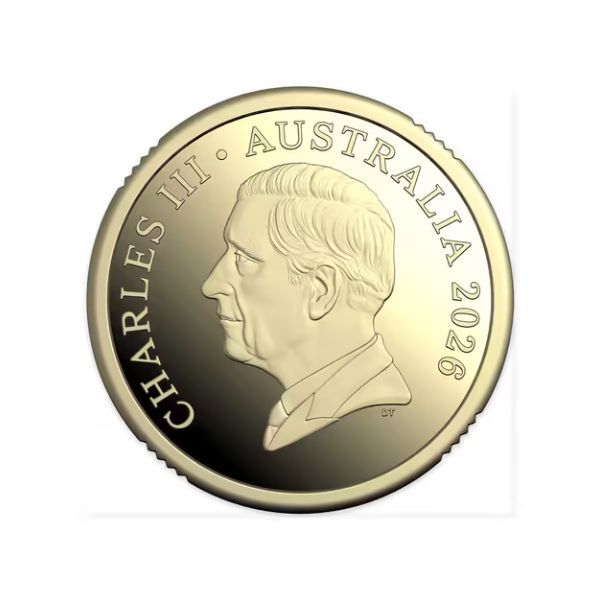 2026 $2 Bluey Coloured AlBr Proof Coin 10,500 Low Mintage