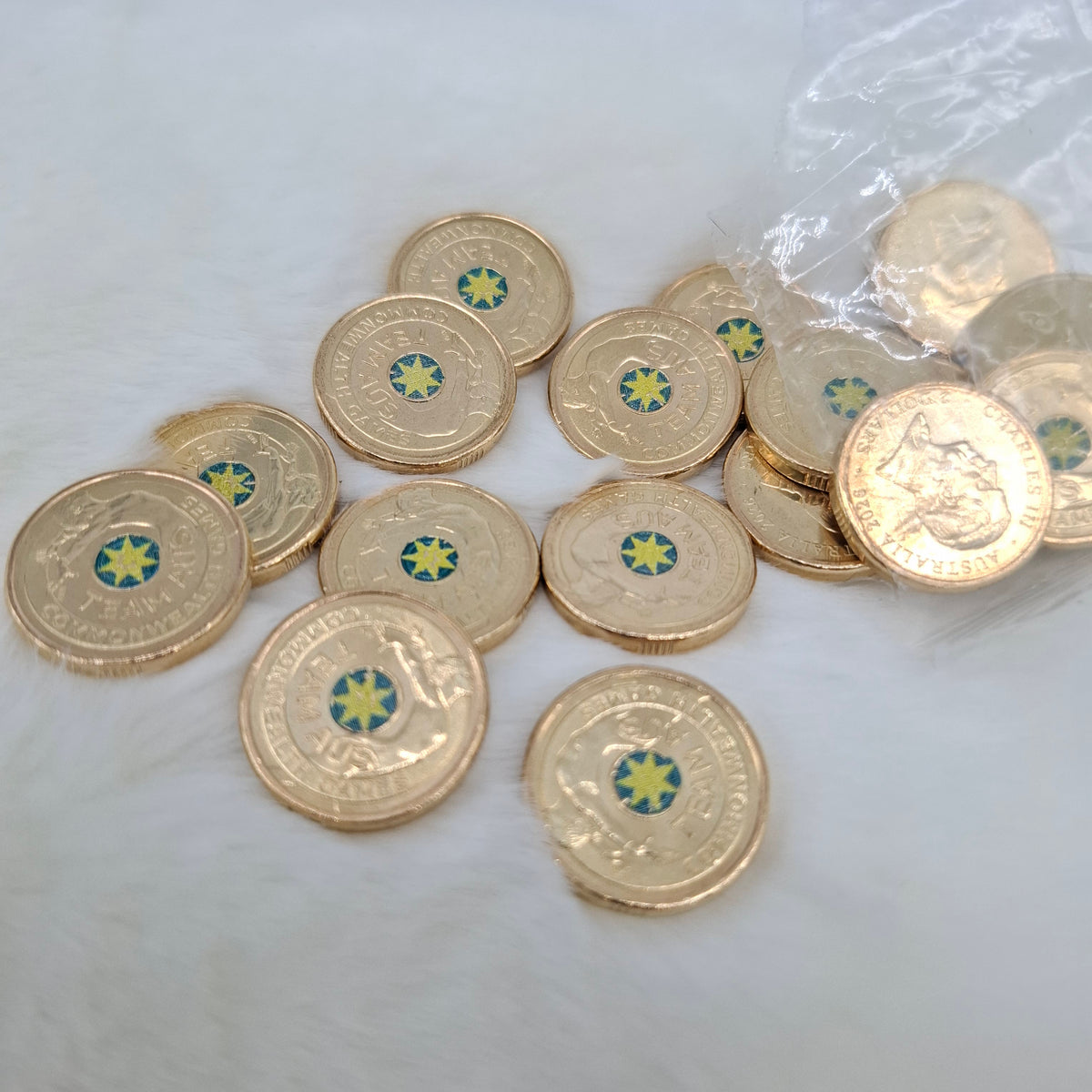 UNC 2026 $2 Women's Gymnastics Commonwealth Games Team AUS Coloured Coin