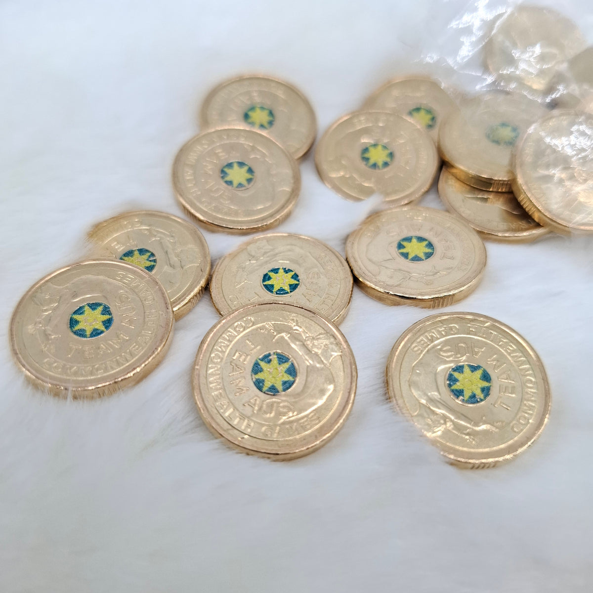 UNC 2026 $2 Women's Gymnastics Commonwealth Games Team AUS Coloured Coin