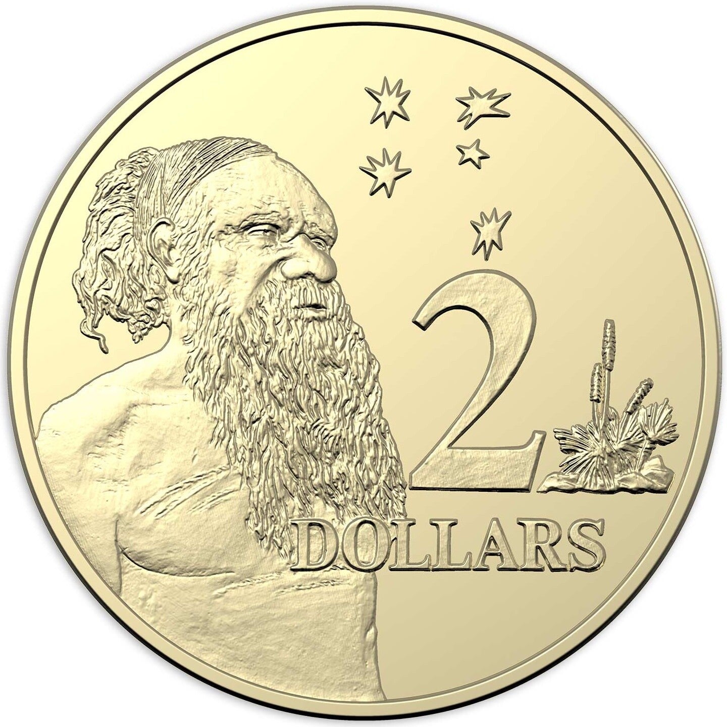 UNC 2025 $2 King Charles III Coin RAM Aboriginal Elder JC EFFIGY TWO DOLLAR