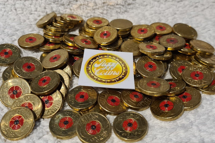 2018 $2 ARMISTICE REMEMBRANCE DAY RED POPPY AUSTRALIAN TWO DOLLAR COIN